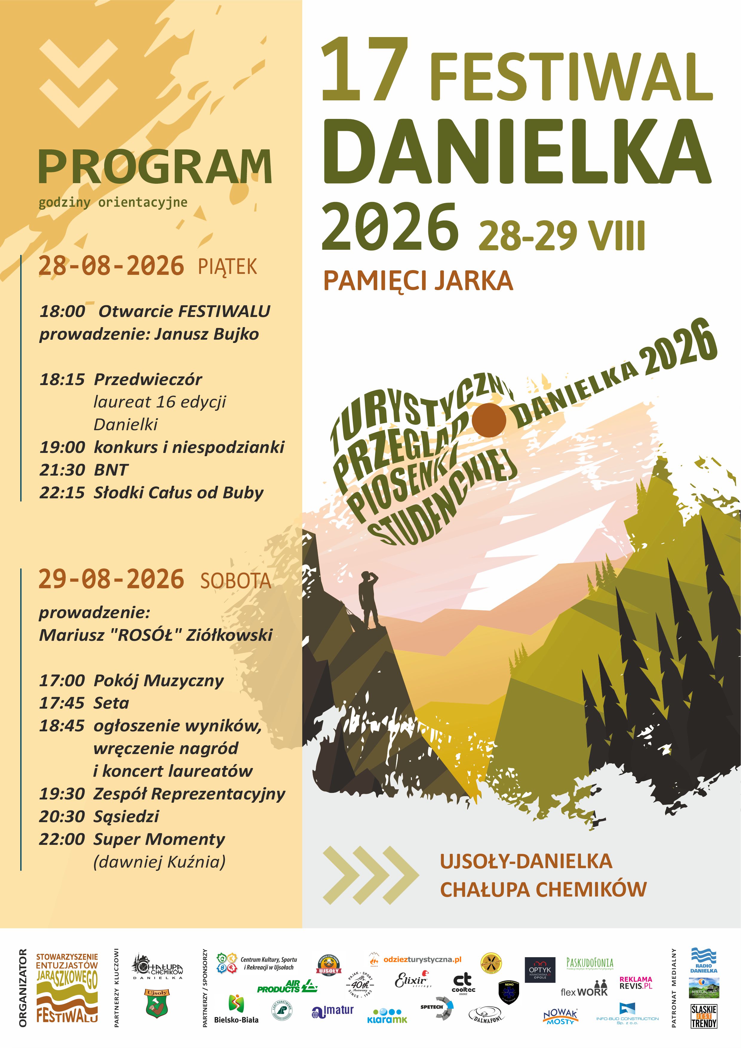 Festiwal Danielka 2026 – garść informacji